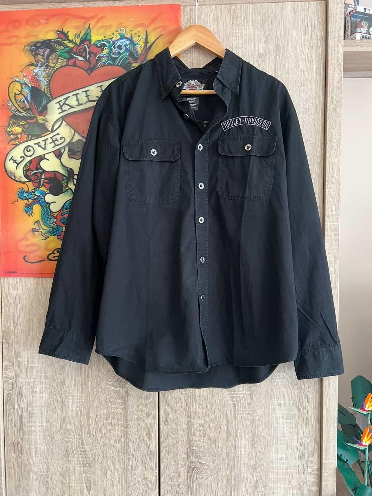 Harley Davidson Harley Davidson Mens Shirt Long Sleeve 🔥💥 Size US L / EU 52-54 / 3 - 3 Thumbnail