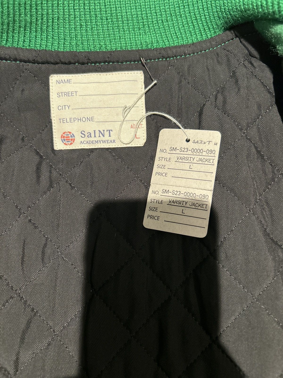 Saint Michael Saint Michael Harmony Letterman Size US L / EU 52-54 / 3 - 6 Thumbnail