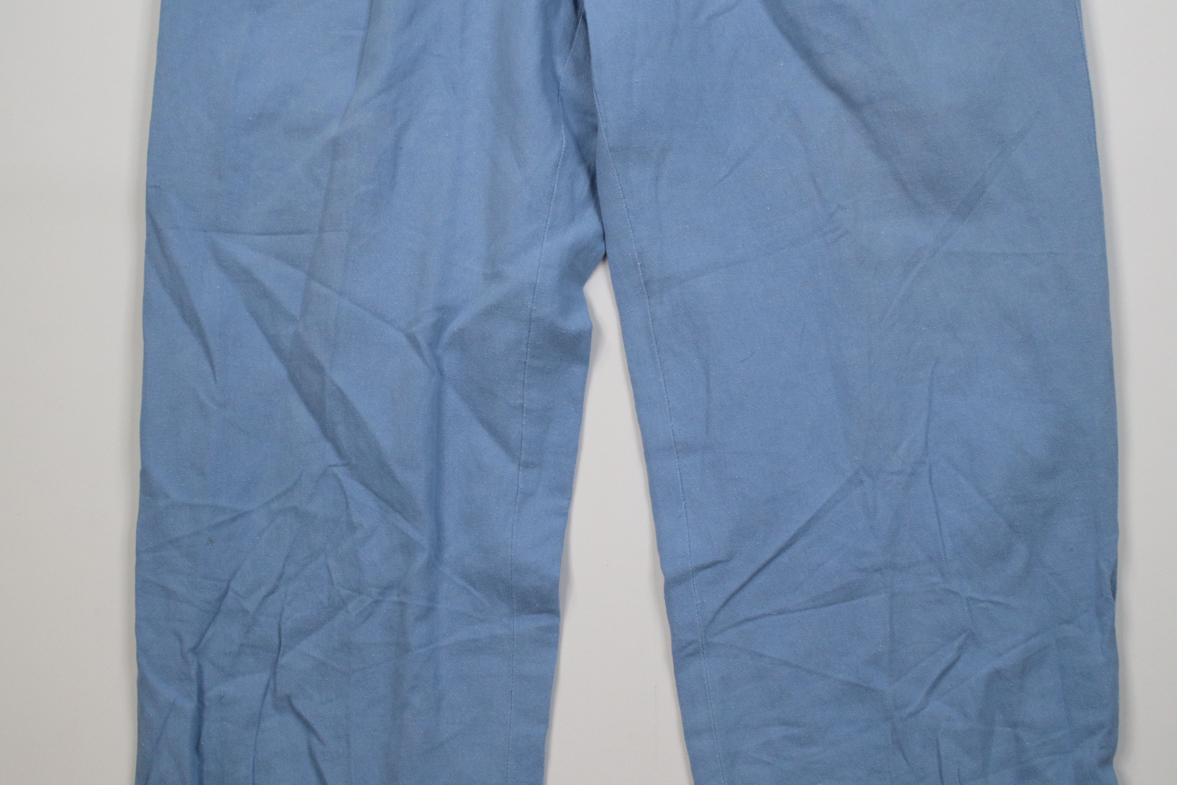 Vintage Vintage 90s Streetwear Flannel Linen Wide Leg Chino Pants Size US 36 / EU 52 - 3 Thumbnail