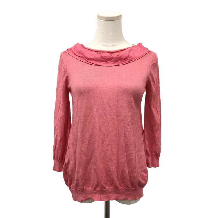 Prada Prada Pink Wool Silk Blend Sweater Size 40 Size S / US 4 / IT 40 - 1 Thumbnail