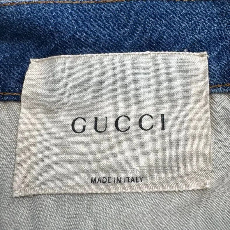 Gucci Gucci floral embroidered cropped jeans. Size US 32 / EU 48 - 3 Thumbnail