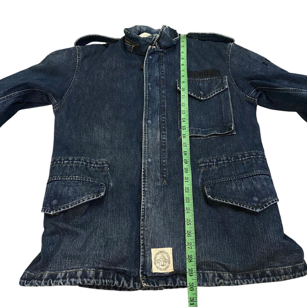 Japanese Brand Vintage Banshee Denim Jacket M Size Blue Colour Size US M / EU 48-50 / 2 - 16 Thumbnail