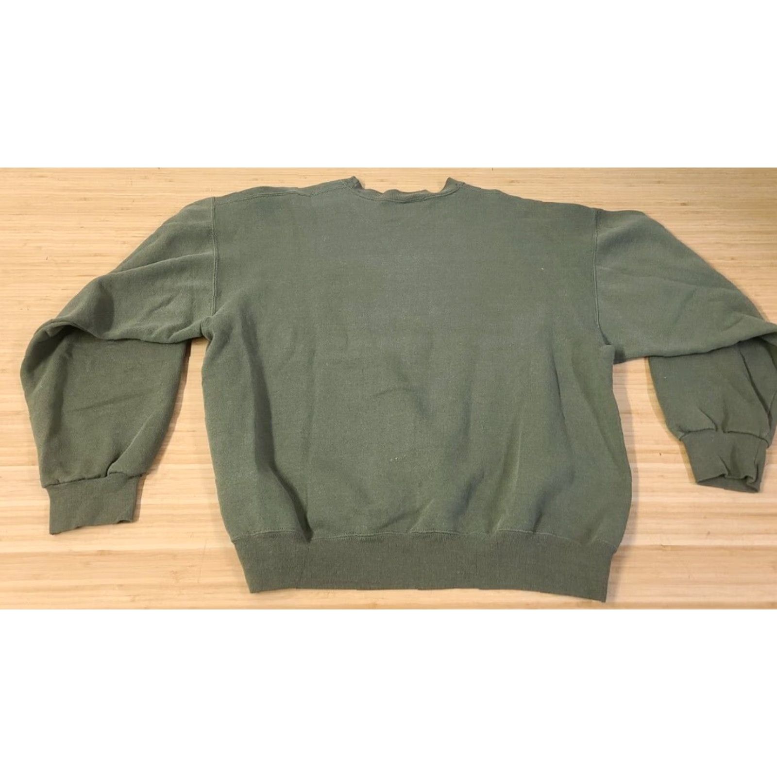 Soffe Soffe USMC Sweatshirt Men L Olive Green Logo Pullover Solid Knit Cotton Polyester USA Marines Size US L / EU 52-54 / 3 - 6 Thumbnail