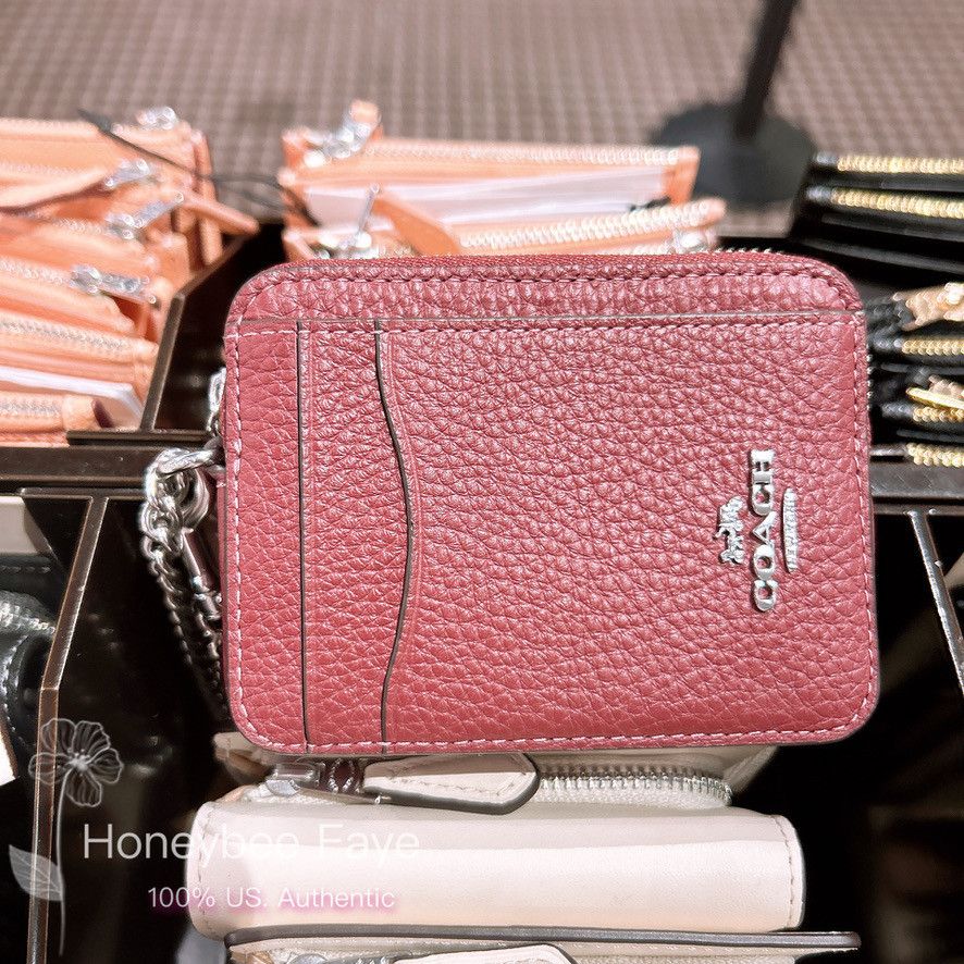 Coach Coach Zip Card Case #6303 Size ONE SIZE - 1 Thumbnail