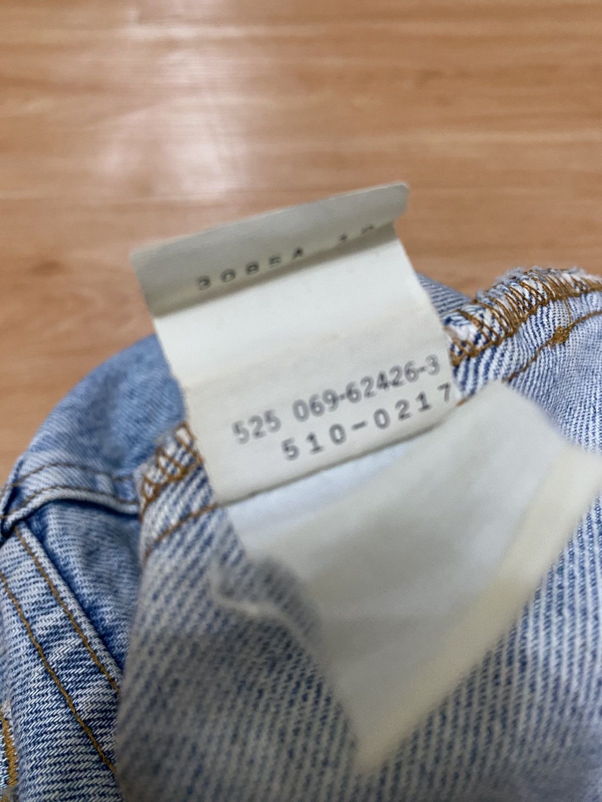 Levi's × Vintage Vintage 90s levis 510 regular fit distressed denim Size US 30 / EU 46 - 9 Thumbnail