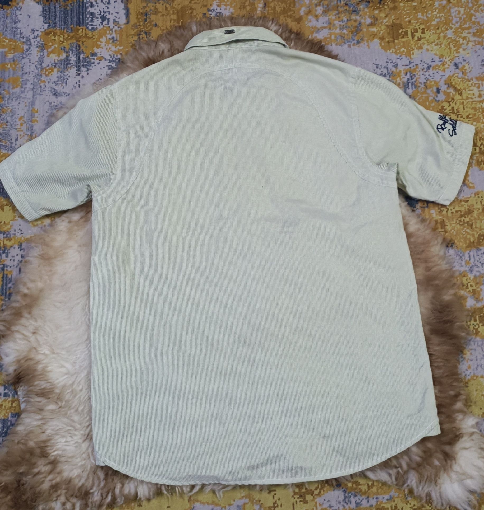 Japanese Brand MURAL BUFFALO SOLDIERS PINSTRIPE SHIRT Size US L / EU 52-54 / 3 - 6 Thumbnail