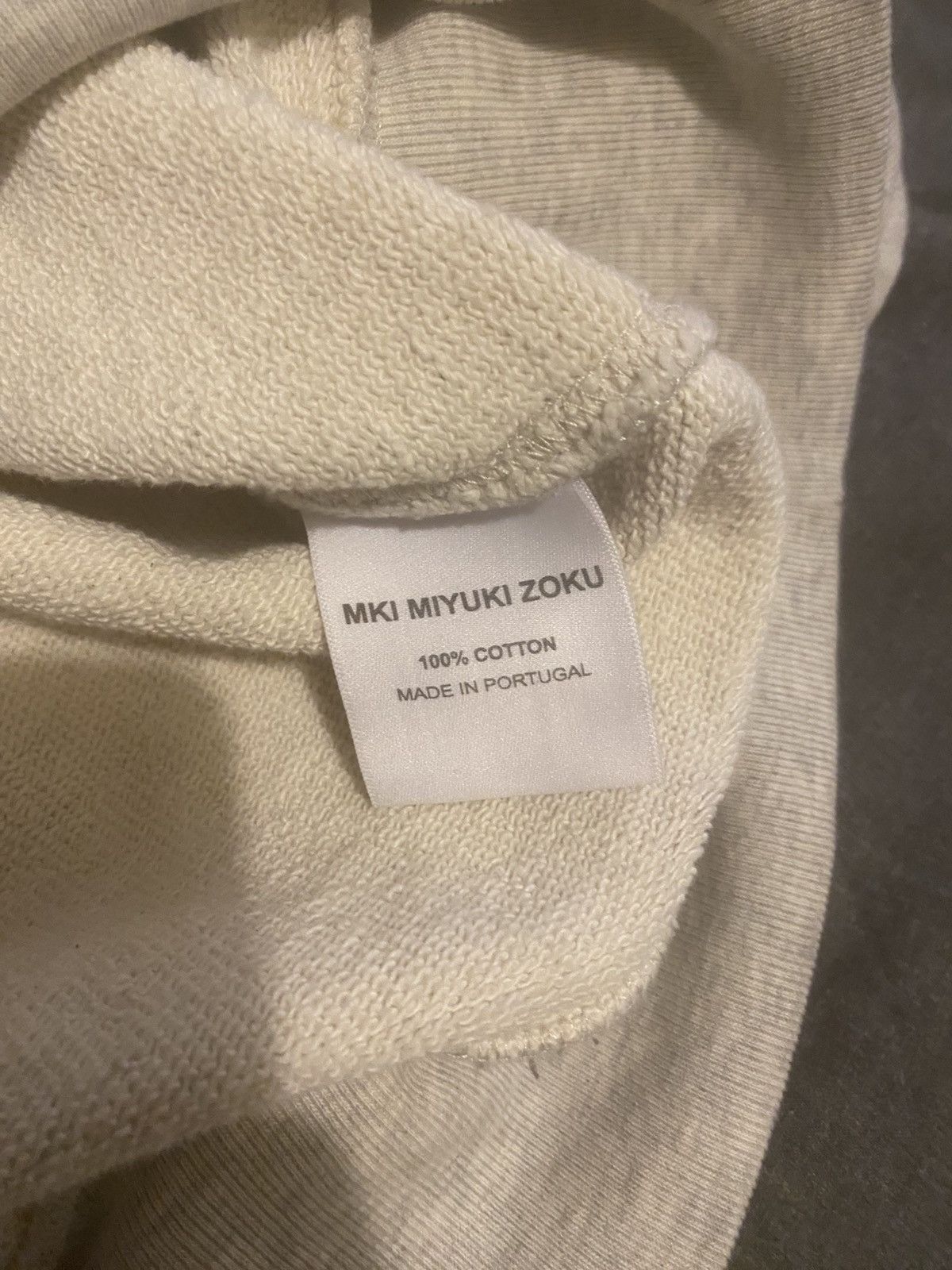 Japanese Brand × Mki Miyuki Zoku MKI MIYUKI ZOKU Oversized Heavyweight Oatmeal Hoodie Size US M / EU 48-50 / 2 - 4 Thumbnail