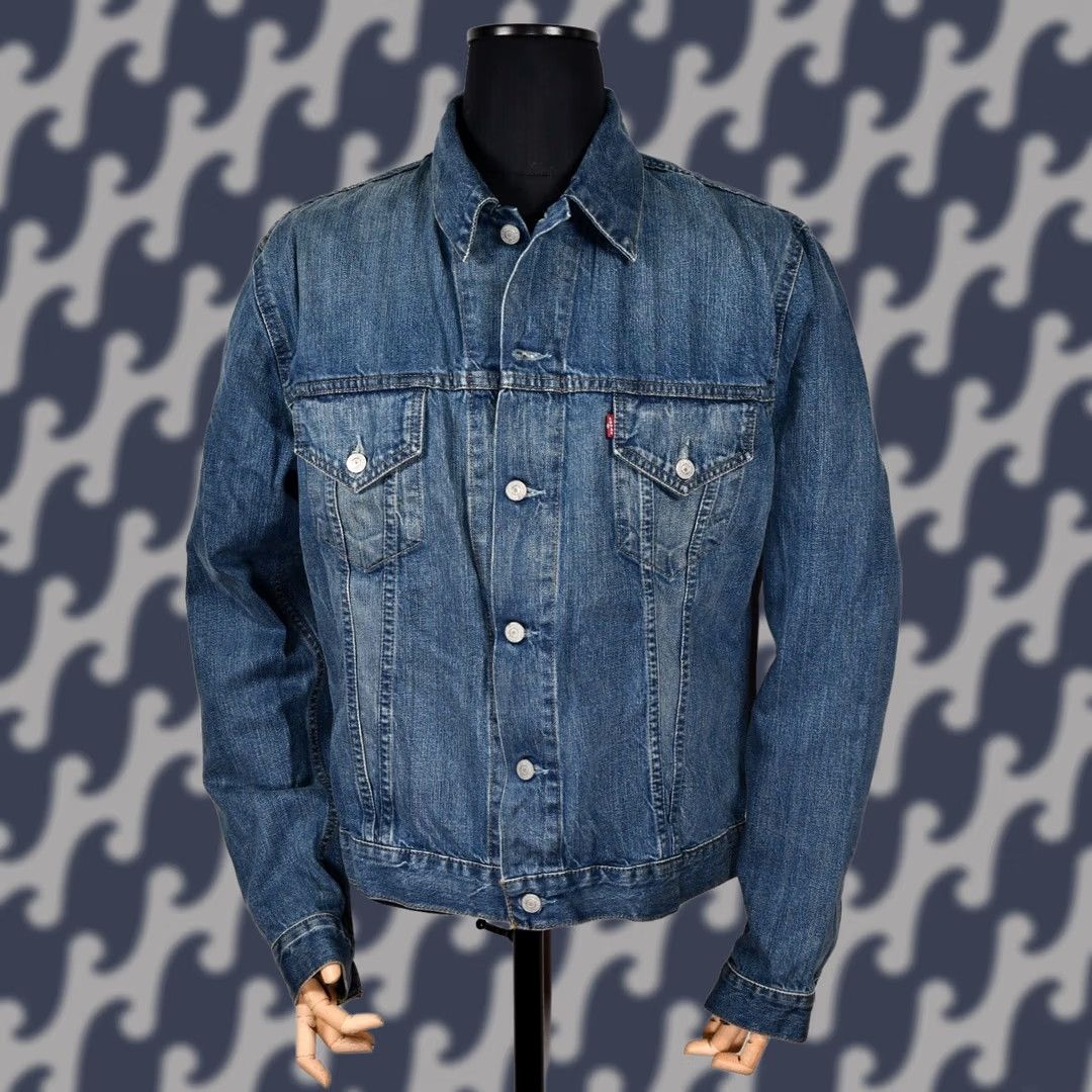 Levi's Levi's Jacket Trucker Denim Blue XL Men’s Size US XL / EU 56 / 4 - 1 Thumbnail