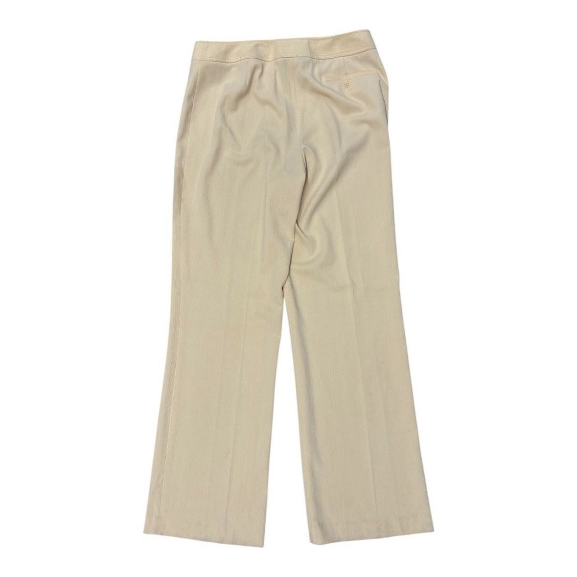 Vintage Vintage 90s Rafaella Cream Suit Pants Women Size 10 Size 32" / US 10 / IT 46 - 2 Thumbnail