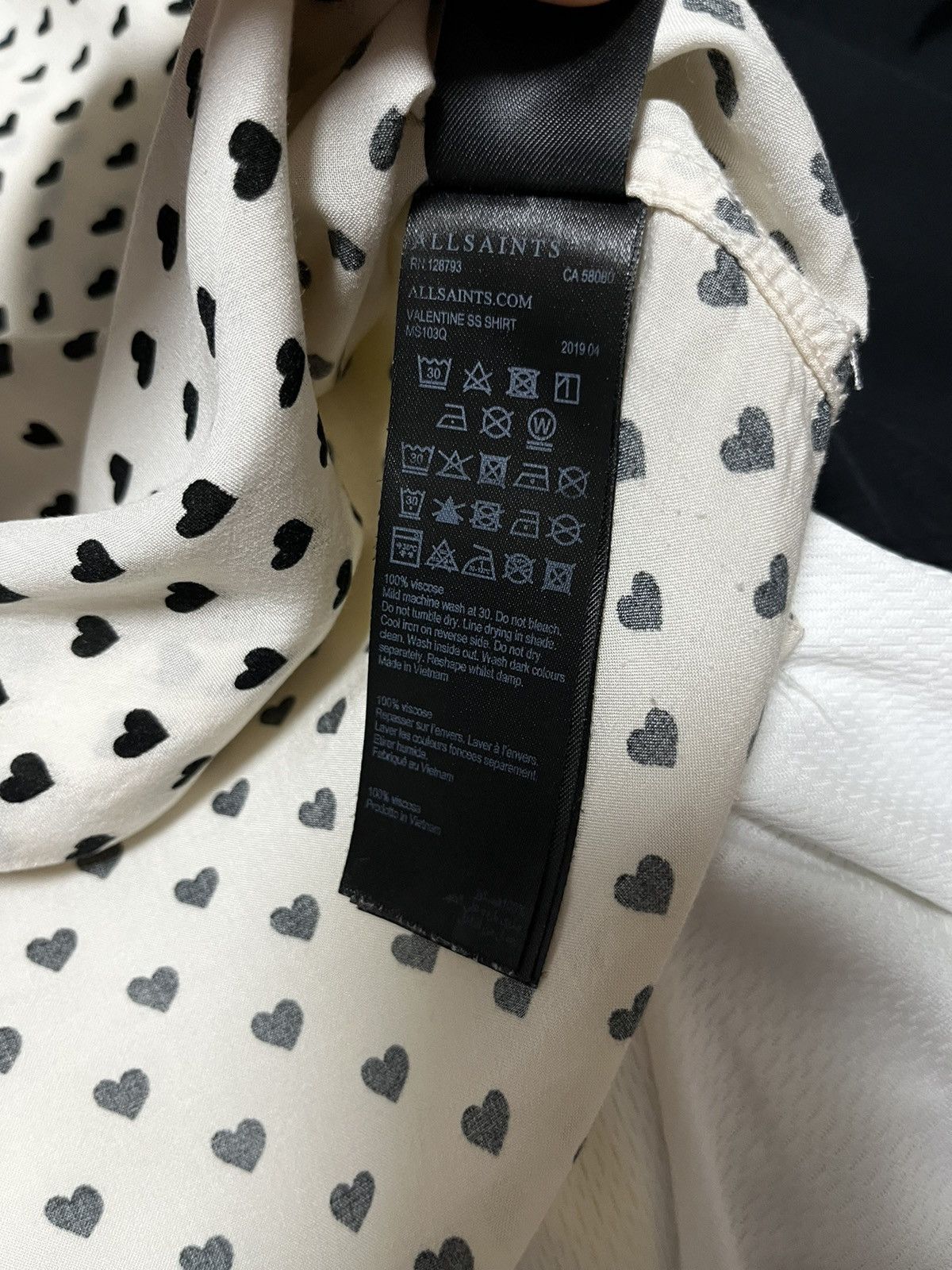 Other ♥️ All Saints Valentine SS Shirt Size US S / EU 44-46 / 1 - 6 Thumbnail