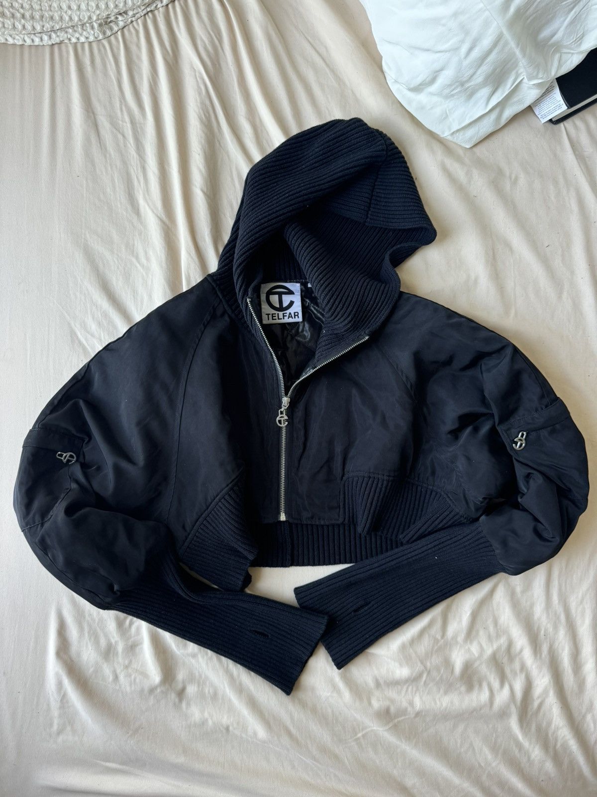 Telfar Cropped hoodie / bolero jacket Telfar Size US S / EU 44-46 / 1 - 1 Thumbnail