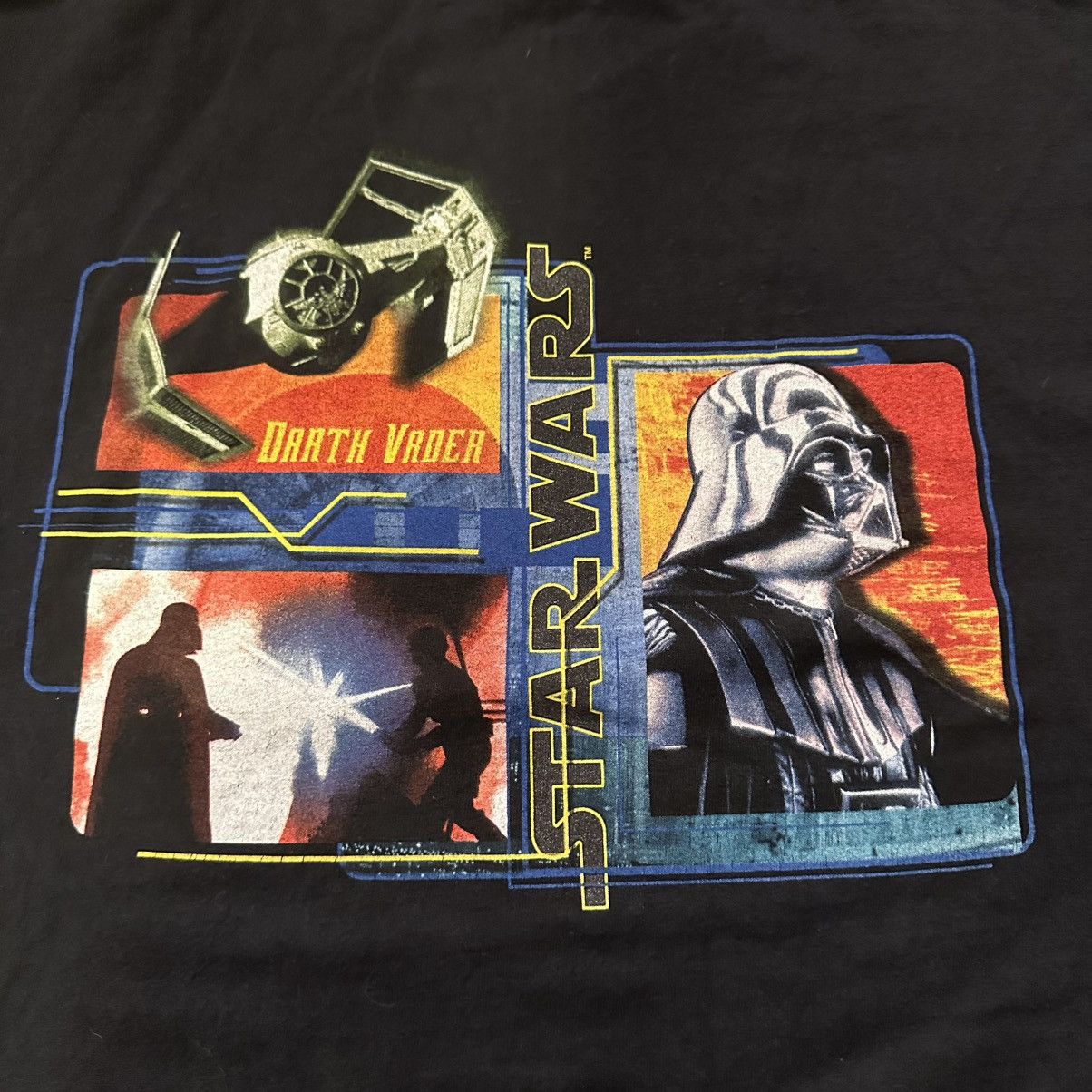 Star Wars × Vintage Rare Vintage STAR WARS Darth Vader Graphic Shirt Lucasfilm Size US XS / EU 42 / 0 - 6 Thumbnail