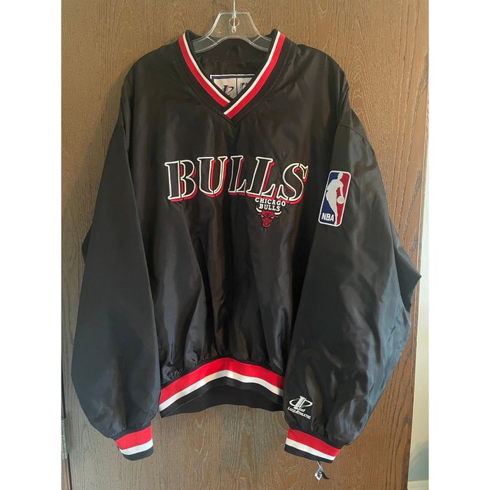 Logo Athletic Vintage Chicago Bulls Windbreaker Logo Athletic Large