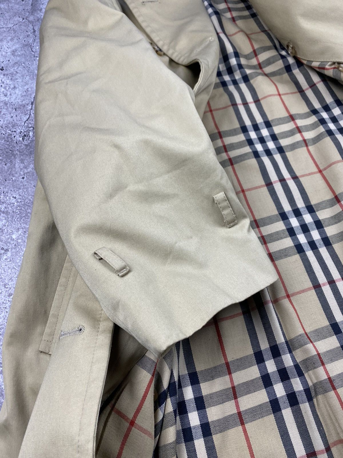Burberry Vintage Burberry STYLE trench coat beige full novacheck Size US XL / EU 56 / 4 - 8 Thumbnail