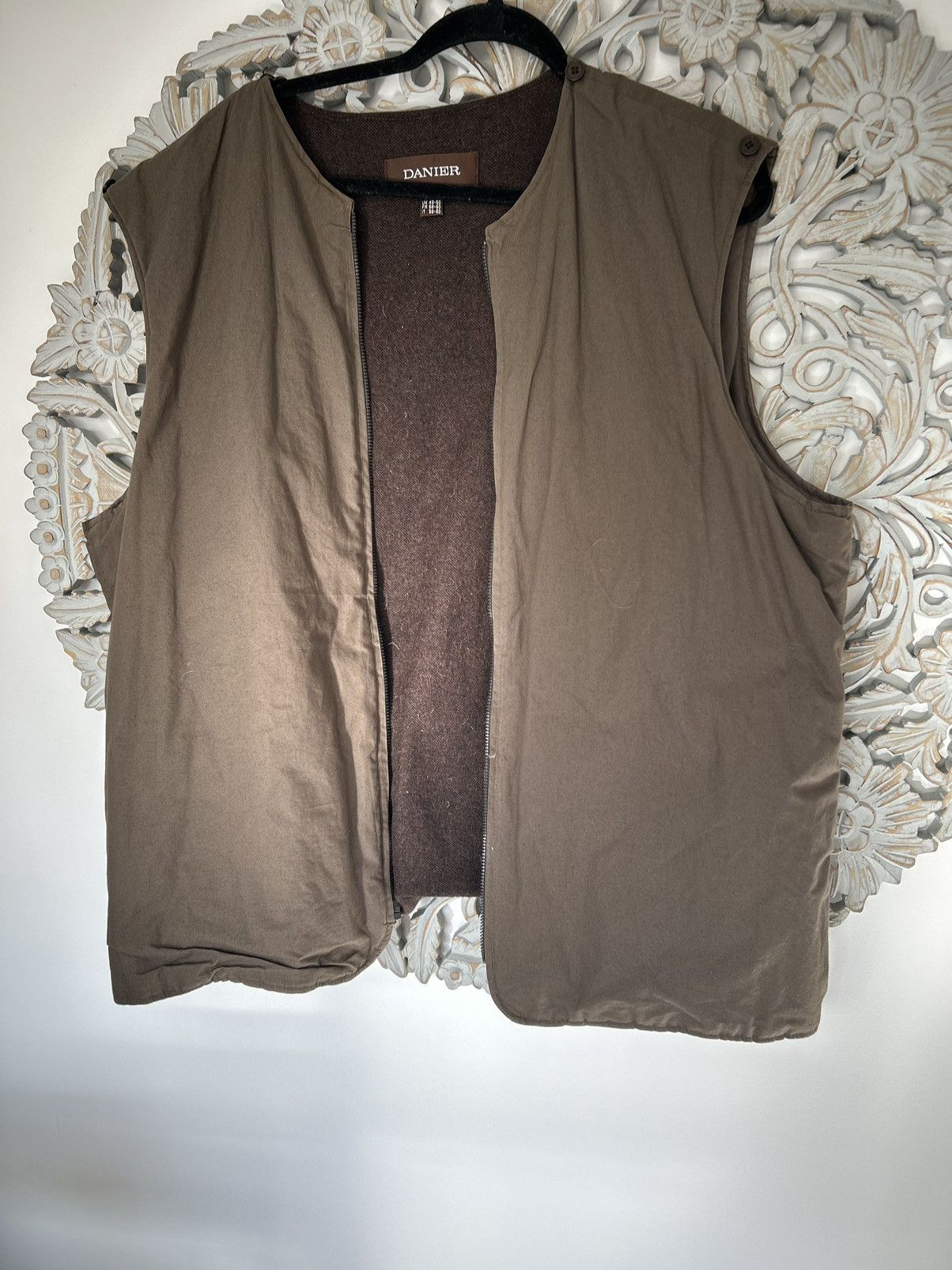 Danier Danier Brown Leather Coat XXL Size US XXL / EU 58 / 5 - 11 Thumbnail