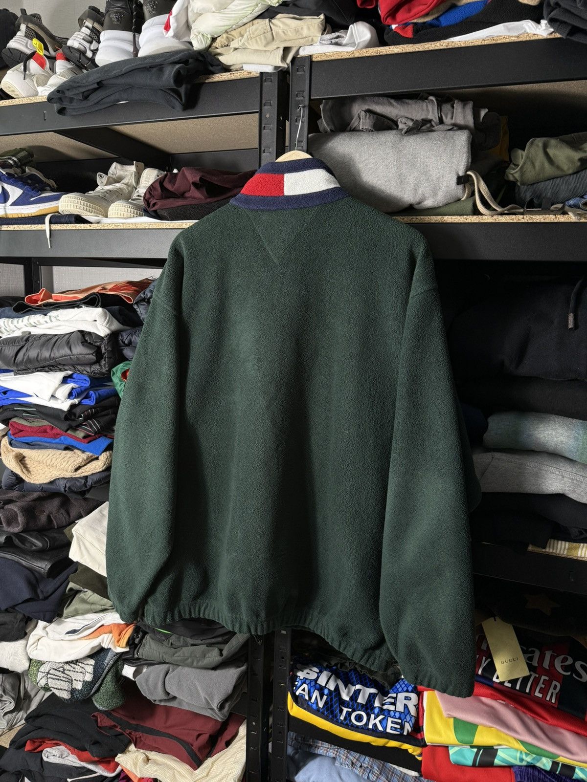 Tommy Hilfiger Vintage Tommy Hilfiger Fleece Jacket Quarter Zip USA Style Size US L / EU 52-54 / 3 - 14 Thumbnail