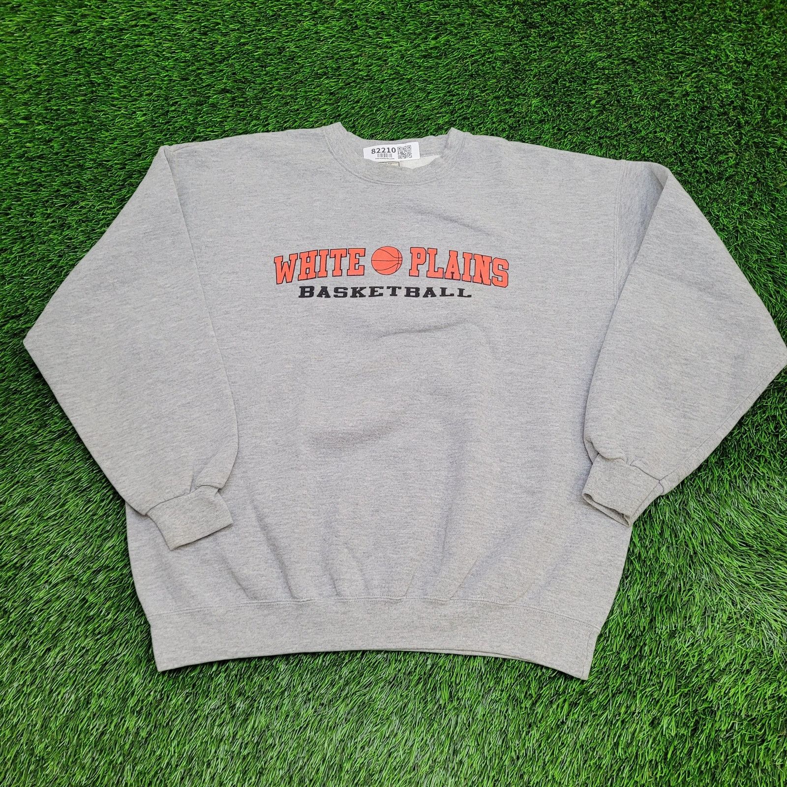 Lee Vintage LEE Basketball Sweatshirt XL 25x25 Boxy White-Plains Size US XL / EU 56 / 4 - 1 Thumbnail
