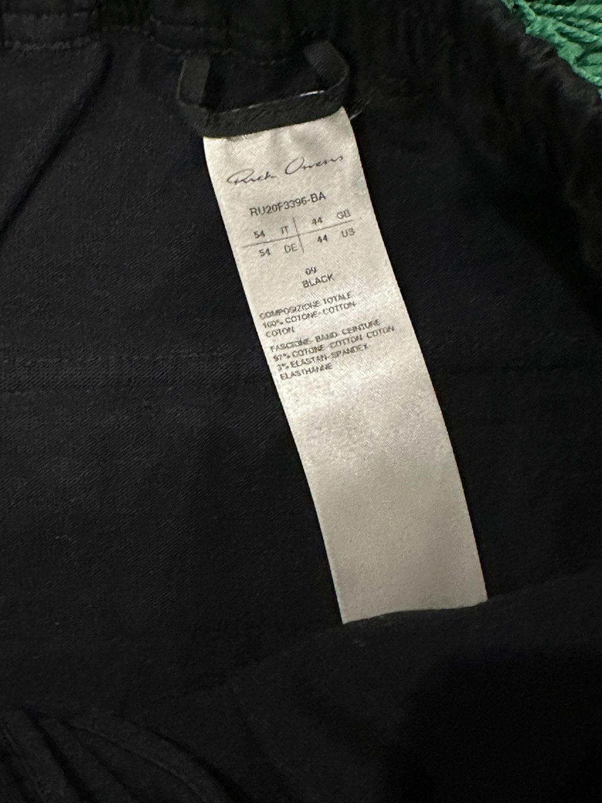 Rick Owens RICK OWENS jogger pants RU20F3396-BA 54IT Size US 38 / EU 54 - 4 Thumbnail