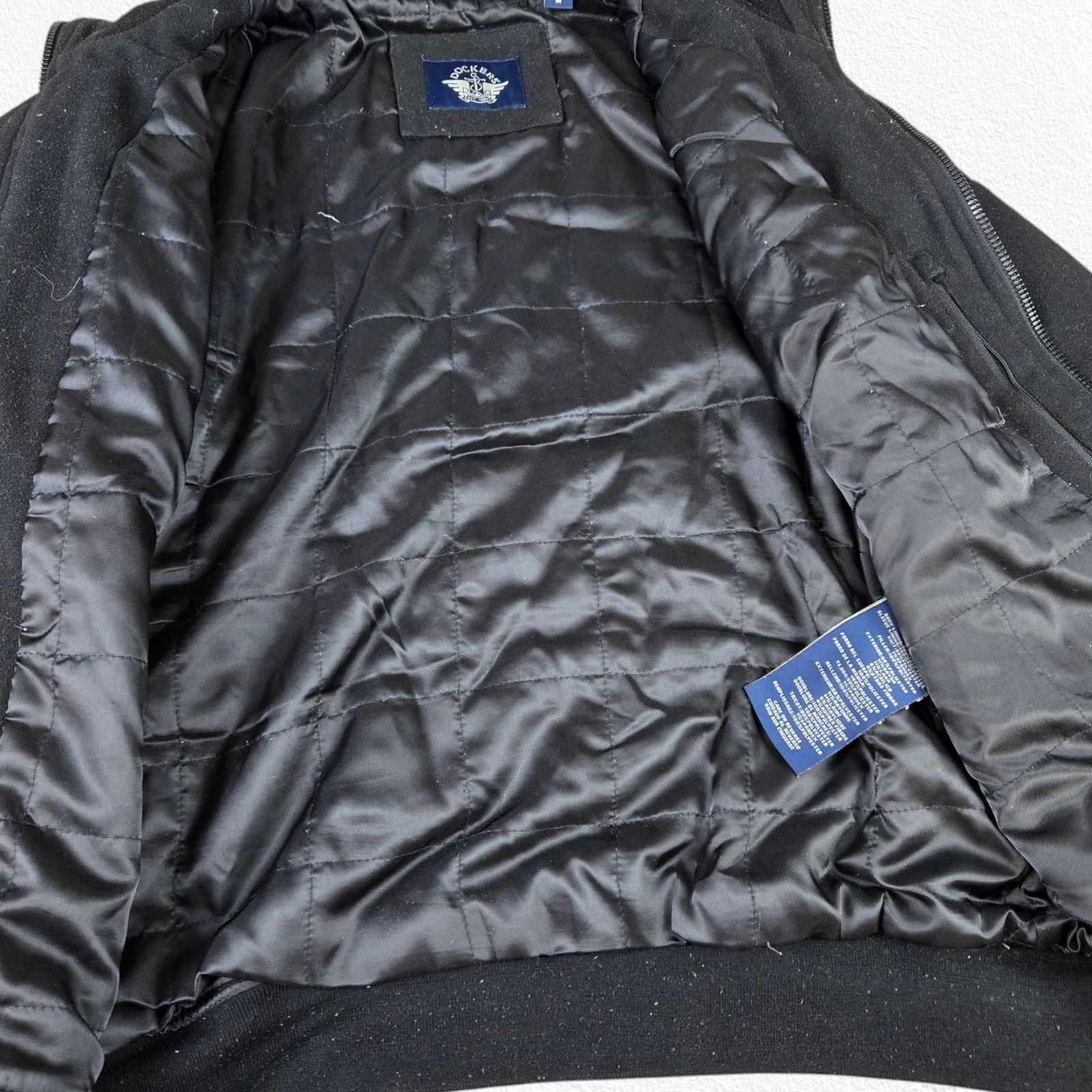 Dockers Dockers Black Full Zip Winter Jacket Size Medium Size US M / EU 48-50 / 2 - 8 Thumbnail
