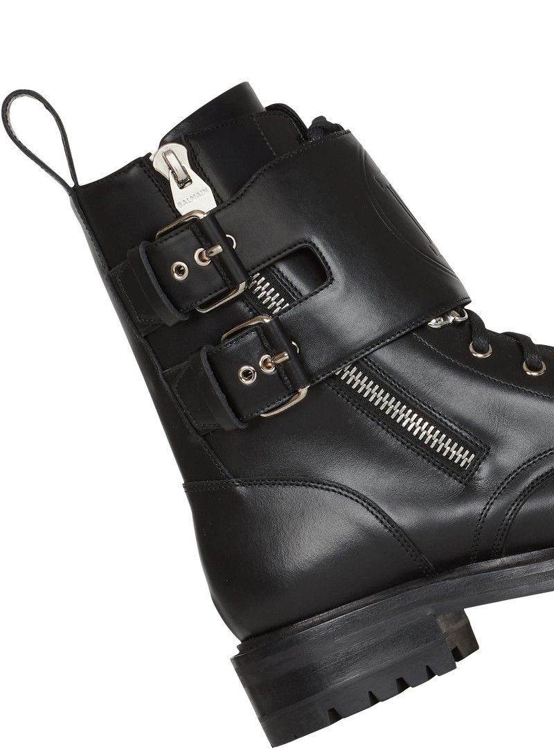 Balmain o1y0426 Ankle Boots in Black Size US 8 / EU 41 - 3 Thumbnail