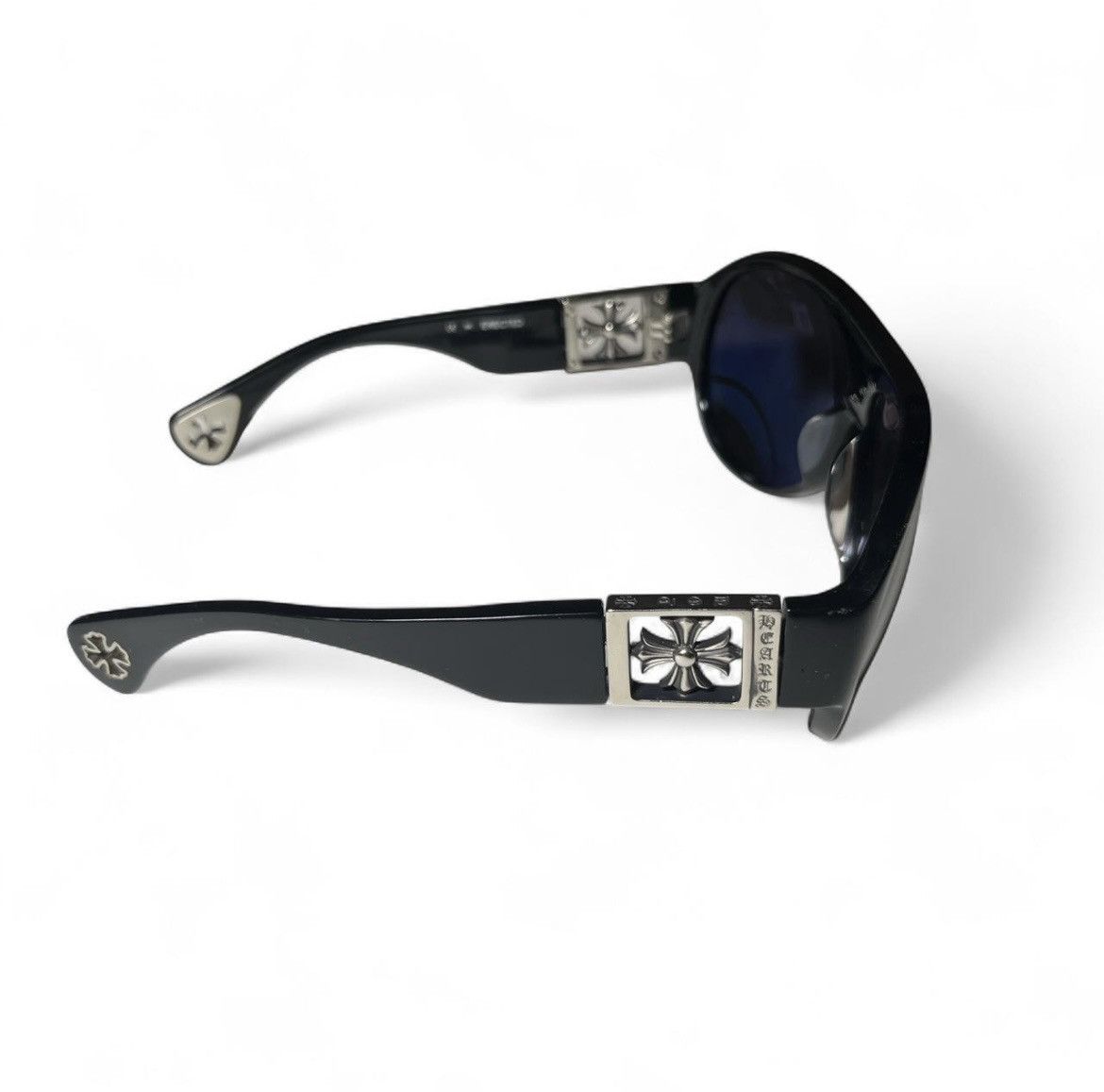 Chrome Hearts Chrome hearts 00’s vintage erected black sunglasses Size ONE SIZE - 4 Thumbnail