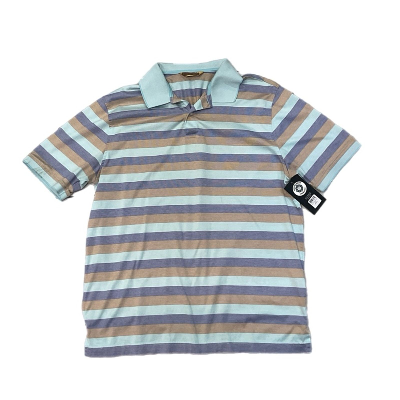 Polo Ralph Lauren Gold Label Striped Polo T-Shirt Size US L / EU 52-54 / 3 - 1 Thumbnail