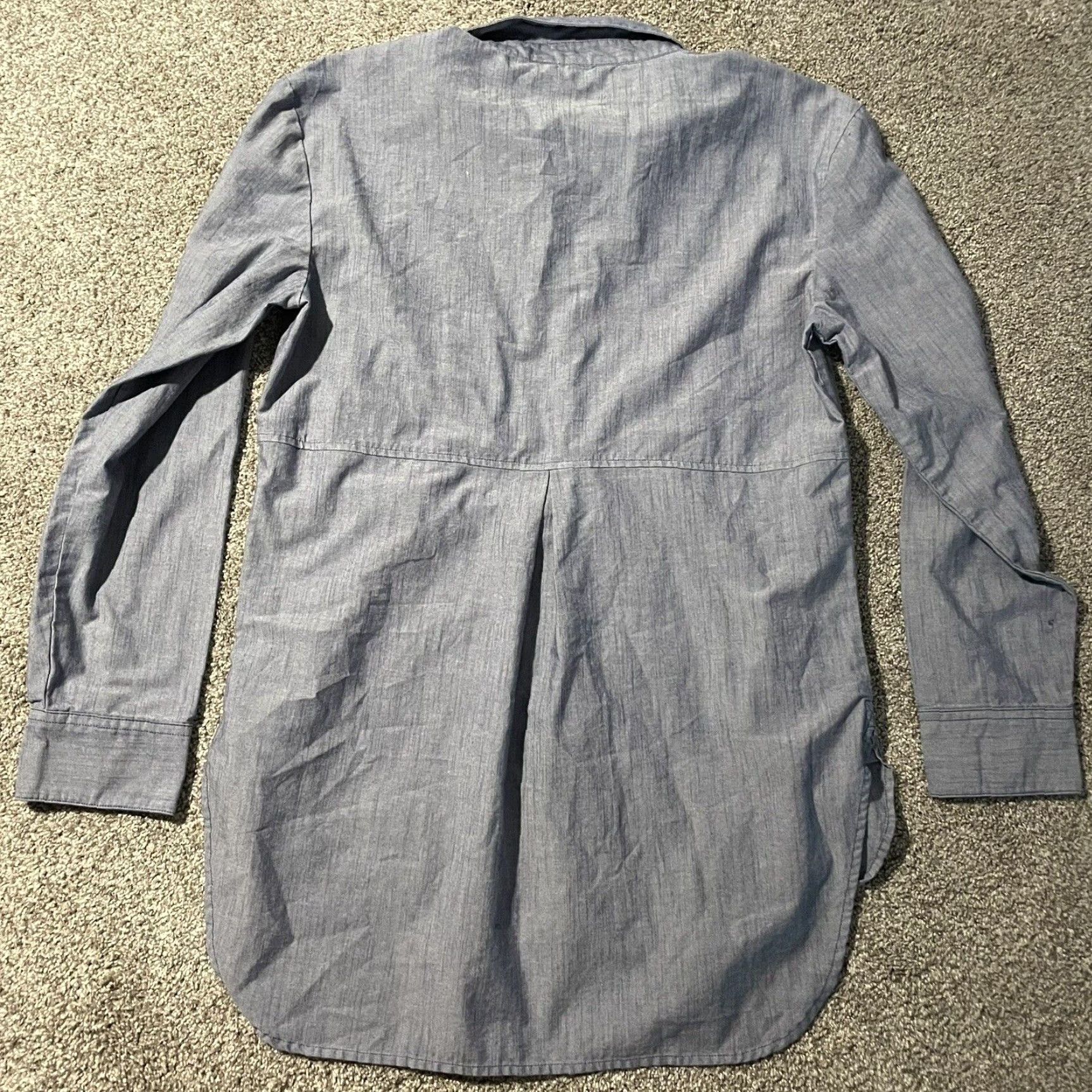 The North Face THE NORTH FACE Gray Long Sleeve Button-Up Shirt Womens Regular Size M Size M / US 6-8 / IT 42-44 - 5 Thumbnail
