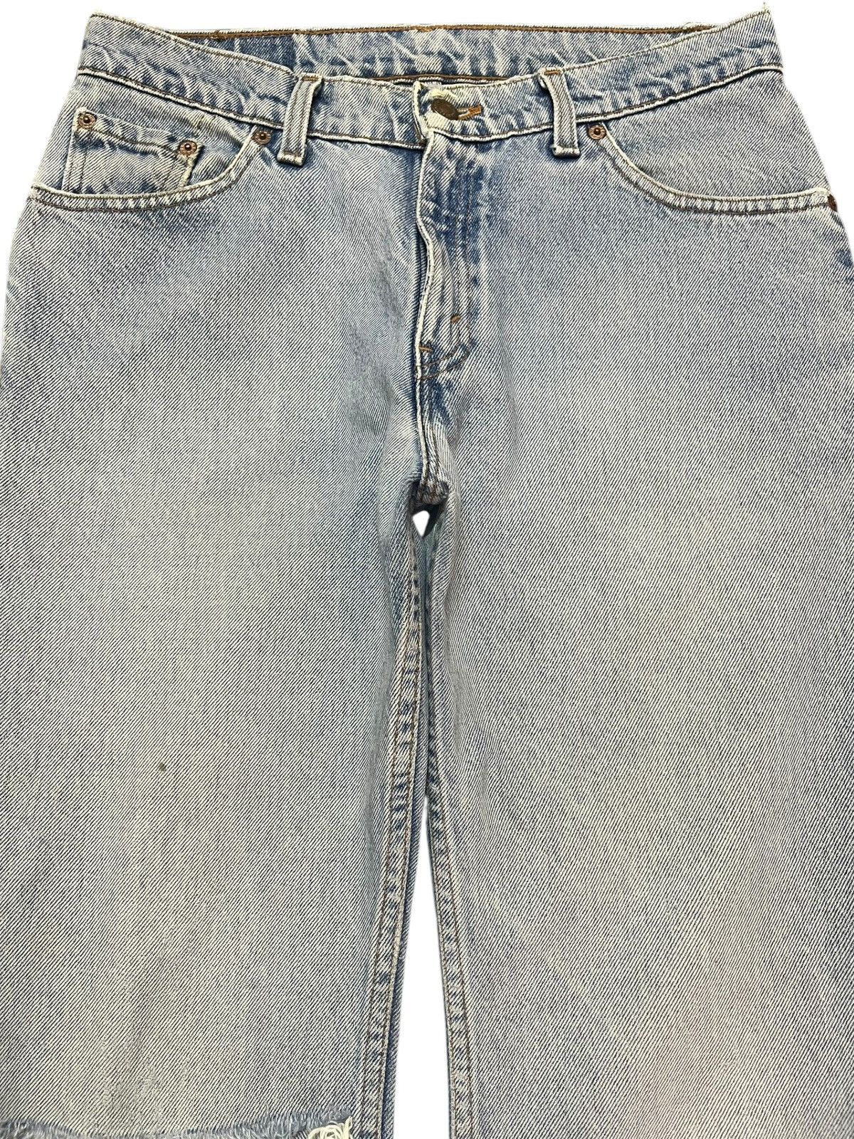Levi's Vintage Clothing Vintage Levi’s 517 Flare Faded Distressed Denim Size US 31 - 2 Thumbnail