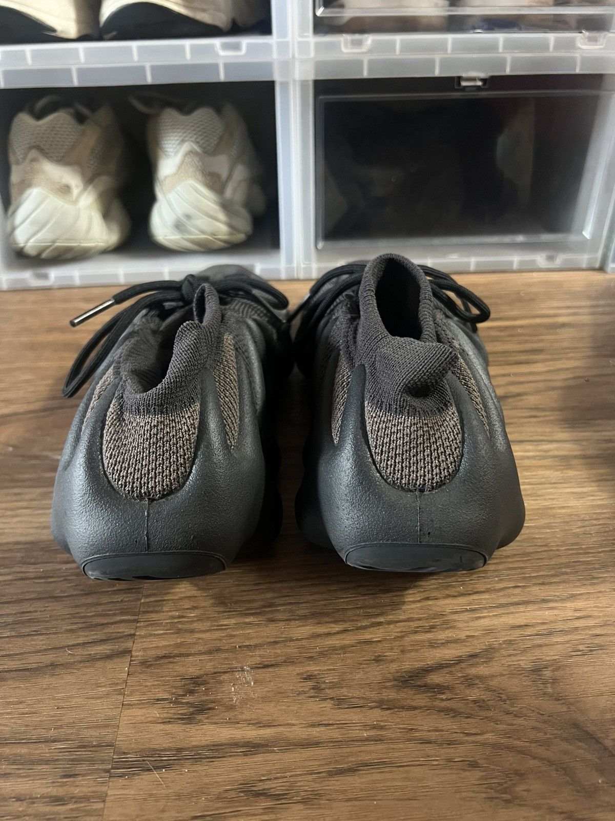 Yeezy Adidas Yeezy Boost 450 ‘Dark Slate’ Size US 12 / EU 45 - 4 Thumbnail