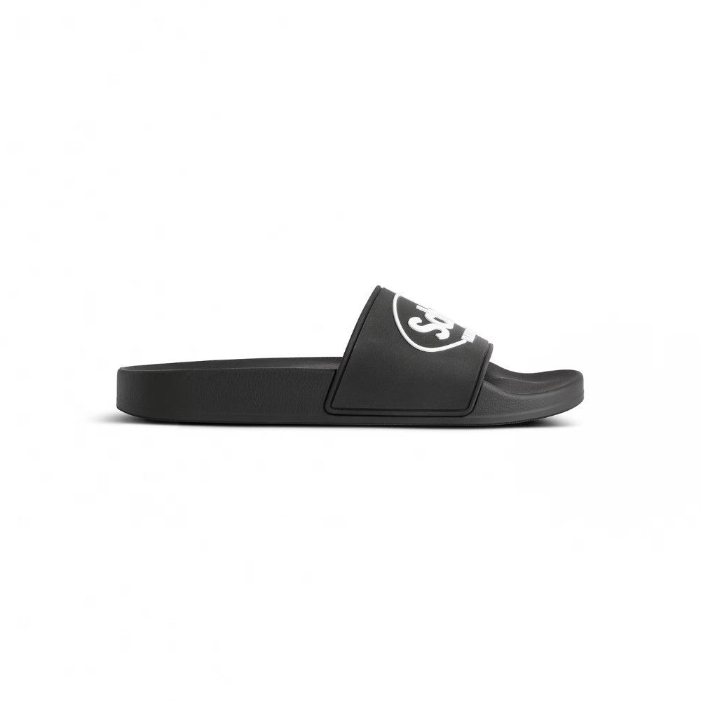 Balenciaga o1w1db10526 Scholl Pool Slide Sandals in Black Size US 9 / EU 42 - 1 Thumbnail