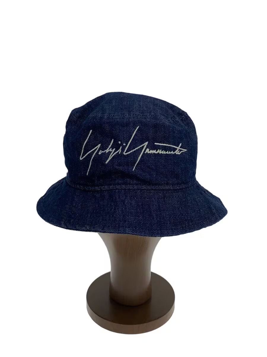 Yohji Yamamoto YOHJI YAMAMOTO Denim/IDG/Solid/Men's Bucket Hat Size ONE SIZE - 1 Thumbnail