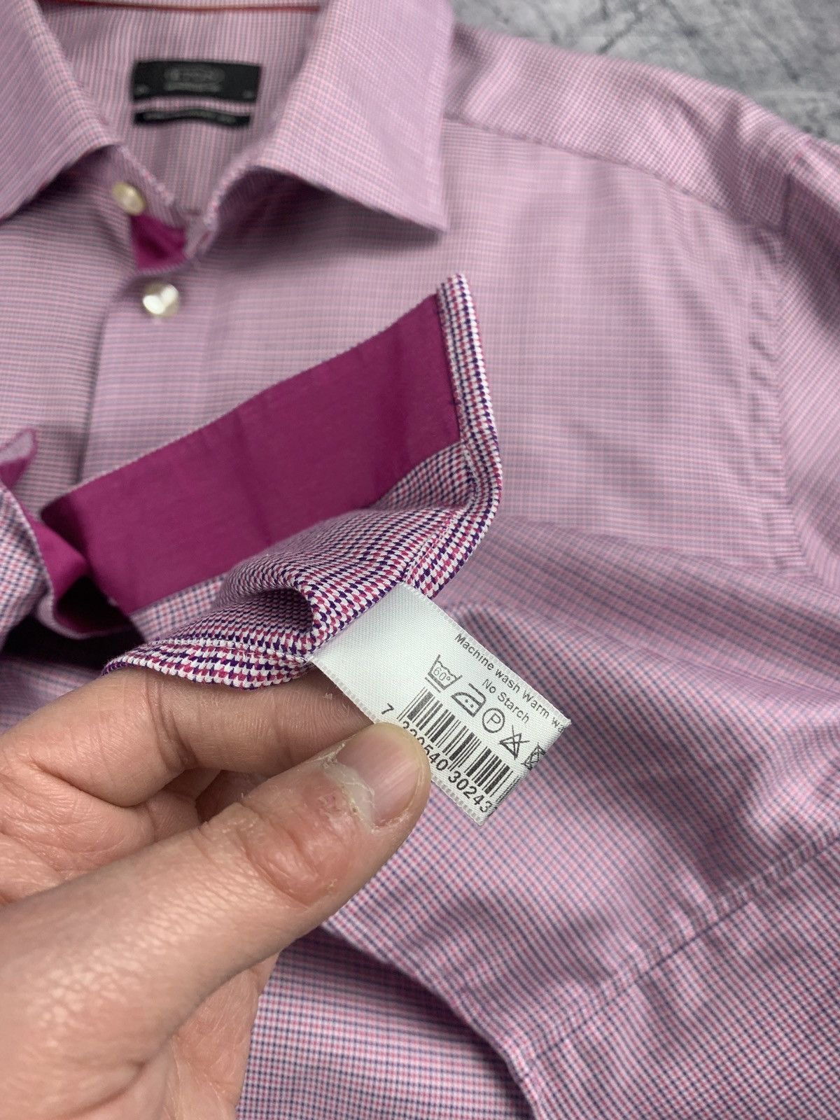 Eton Eton Contemporary Fit Shirt Buttons-Up Long Sleeve Men’s 44 Size US L / EU 52-54 / 3 - 8 Thumbnail