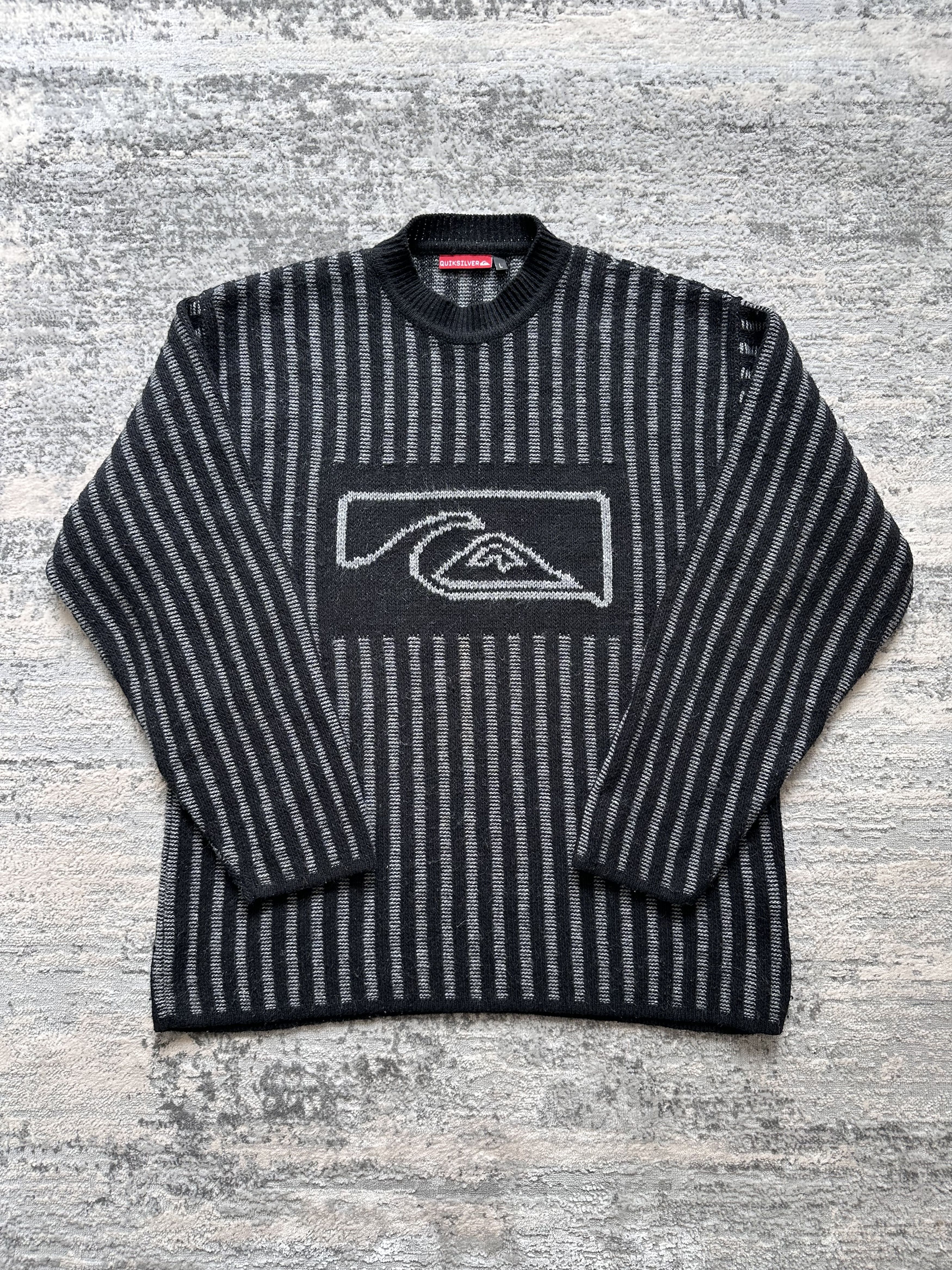 Quiksilver × Vintage Quiksilver Vintage Sweater Size US L / EU 52-54 / 3 - 1 Thumbnail