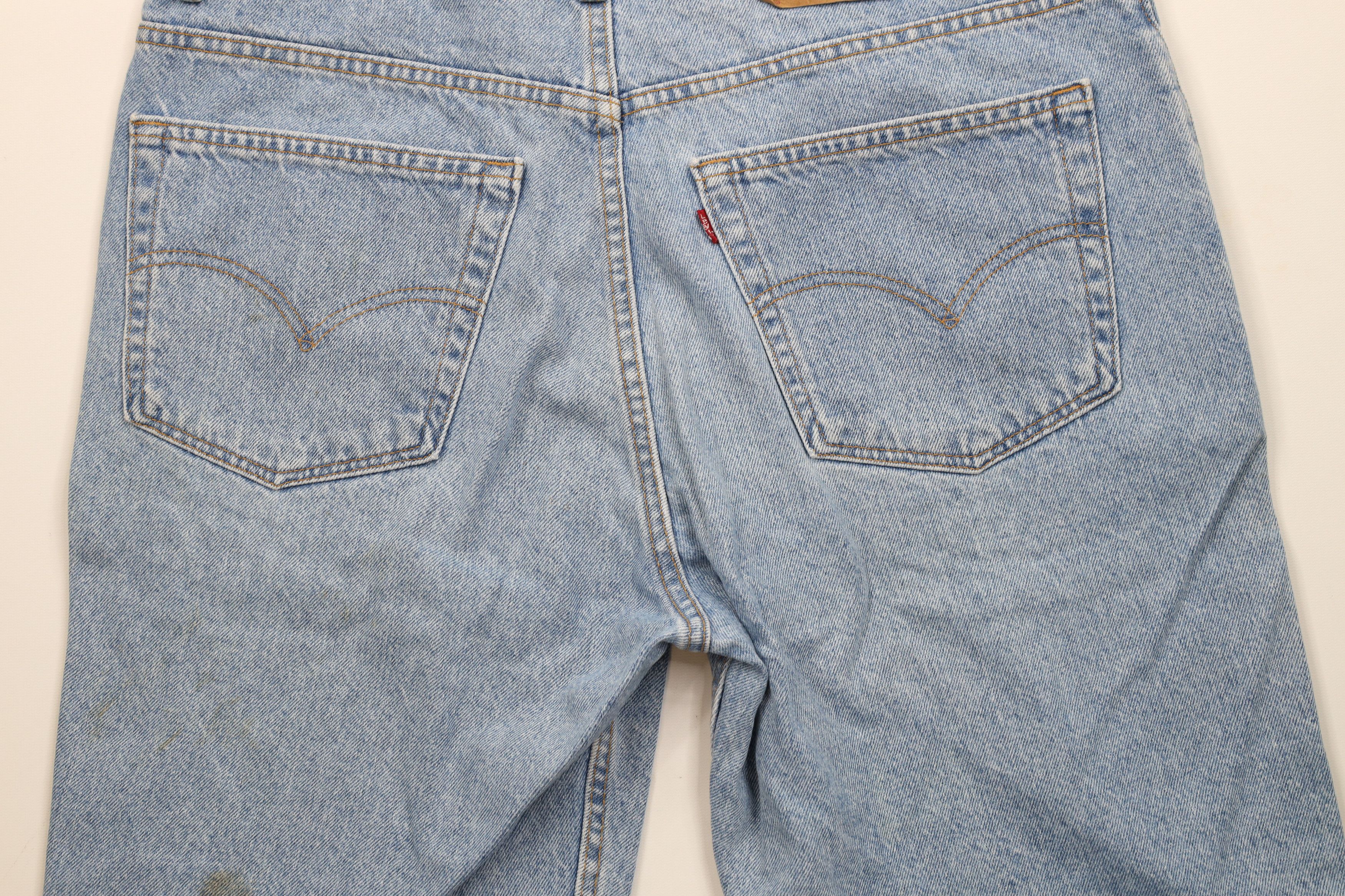 Levi's × Vintage Vintage Y2K 2002 Levis 505 Regular Fit Denim Jean Shorts USA Size US 38 / EU 54 - 13 Thumbnail