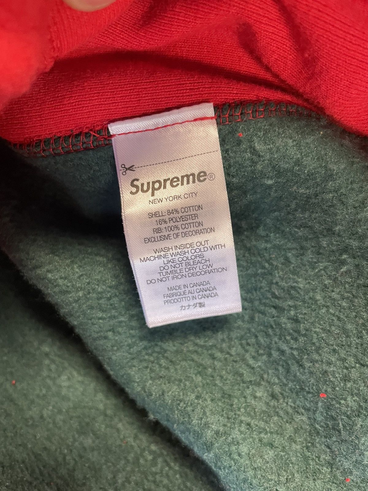 Supreme Supreme Patchwork Box Logo Hoodie Size US M / EU 48-50 / 2 - 8 Thumbnail