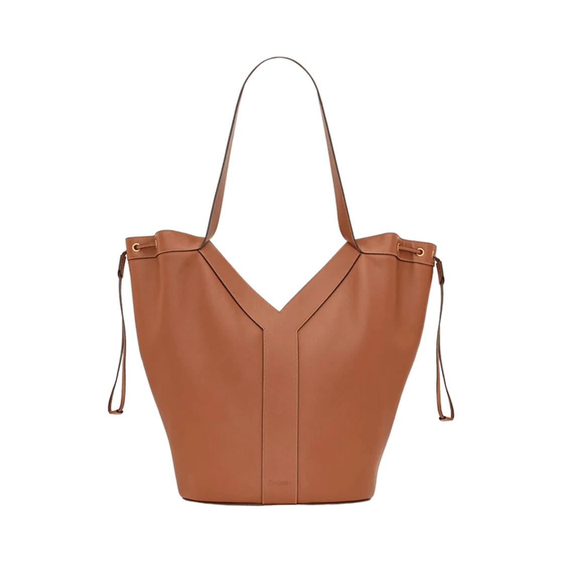 Saint Laurent Paris o1bcso1str1225 Size:OS/Y Large Hobo in Brown Size ONE SIZE - 1 Thumbnail