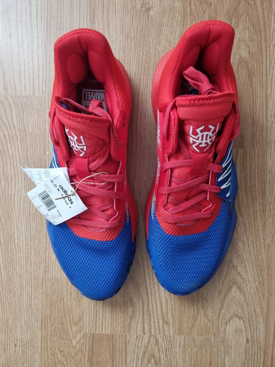 Adidas MISMATCHED adidas D.O.N. Issue #1 Amazing Spider Man Size US 12 / EU 45 - 4 Thumbnail
