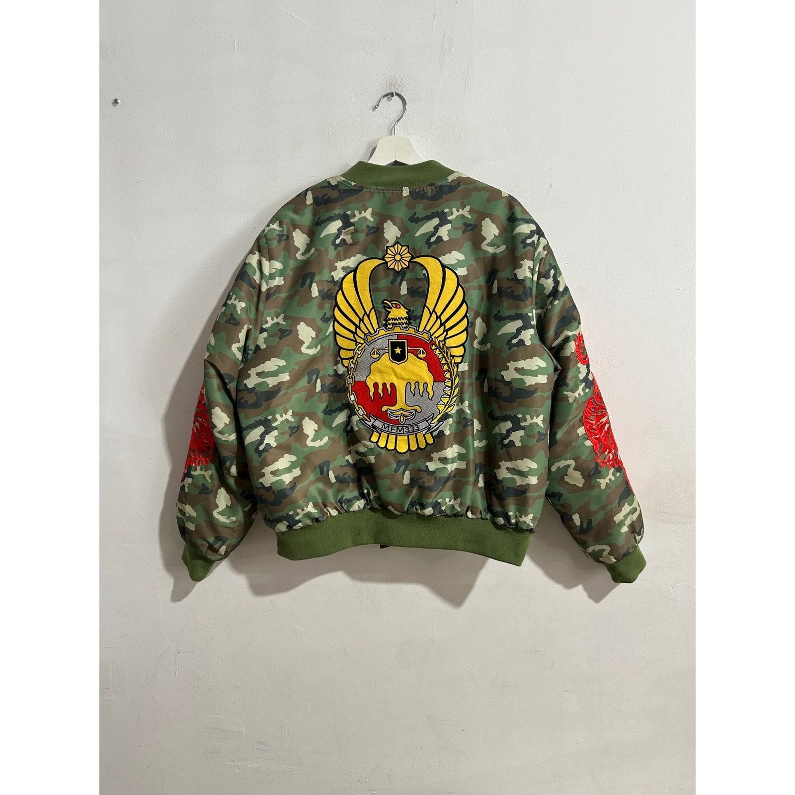 murd333r.fm MURD333R.FM SPECIAL OPS BOMBER JACKET SIZE LARGE PREOWNED Size US L / EU 52-54 / 3 - 2 Thumbnail