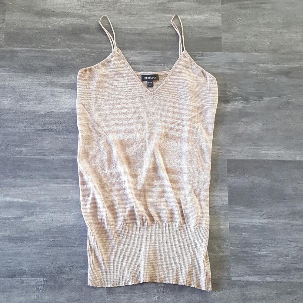 Bebe Nude Cream Detailed Bebe Mini Size M / US 6-8 / IT 42-44 - 1 Thumbnail