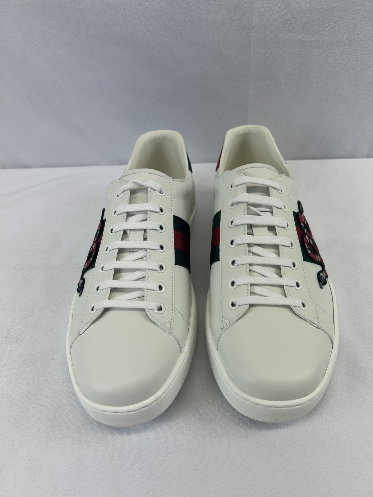 Gucci Gucci Ace Embroidered Snake Size US 13 / EU 46 - 2 Thumbnail