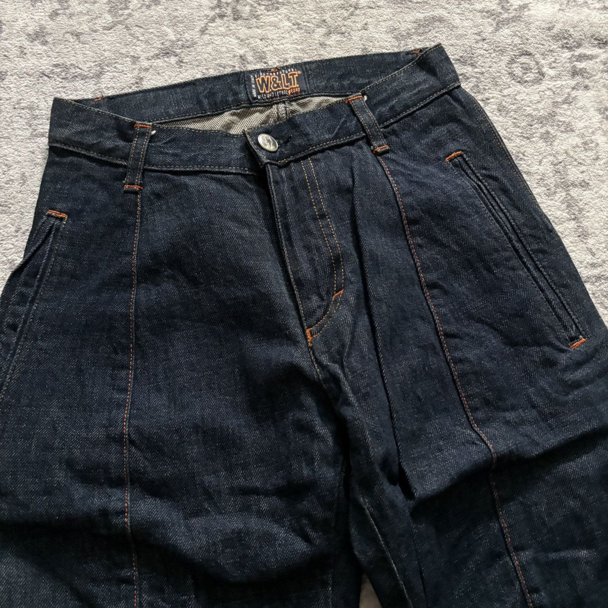 Walter Van Beirendonck Walter Van Beirendonck W.&L.T Denim Shorts / Capris | 26 Size US 26 / EU 42 - 3 Thumbnail