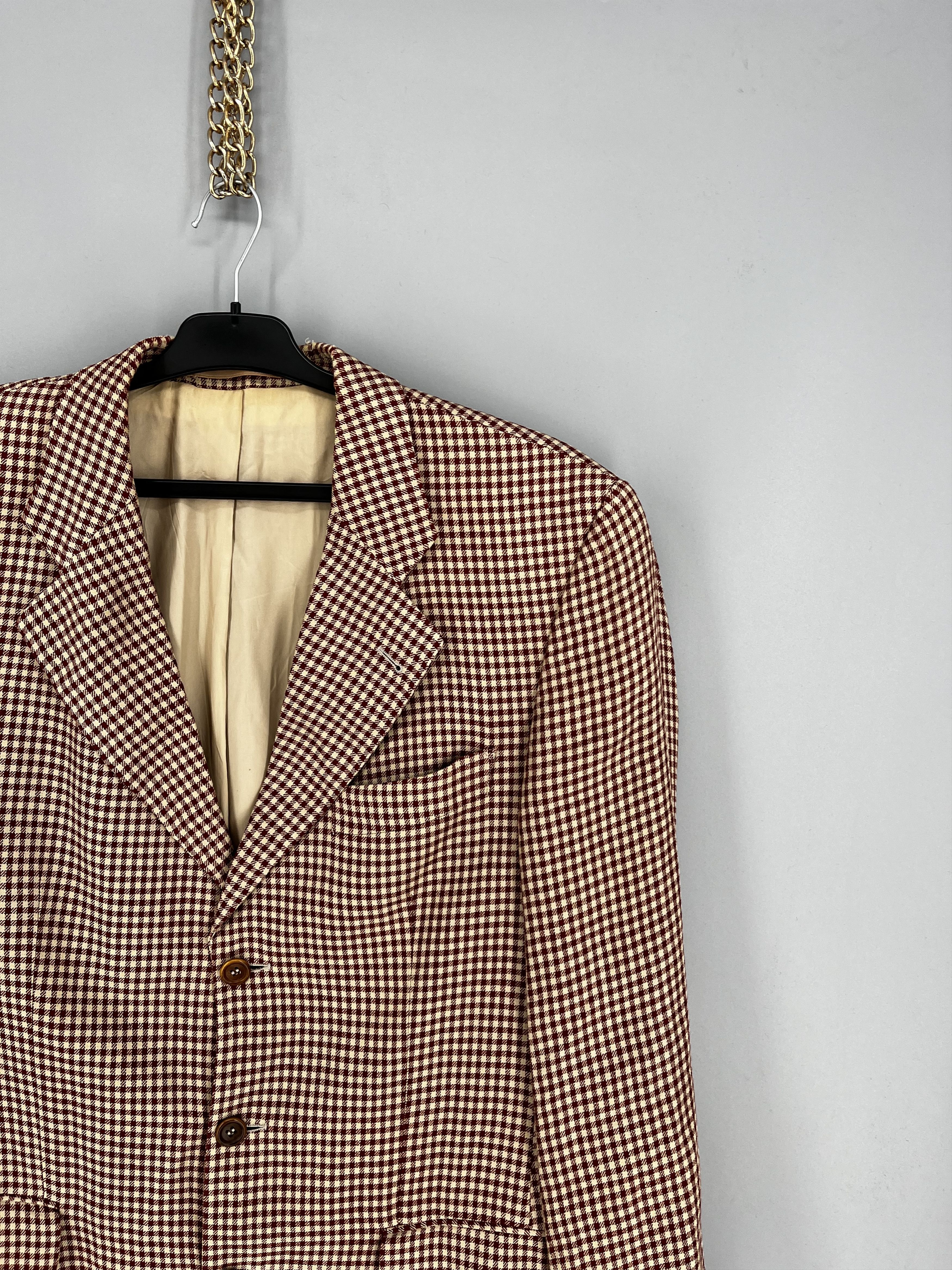 Hugo Boss Hugo Boss Vintage Linen Blazer 48 Solbiati Natural Kalkutta Size 48S - 5 Thumbnail