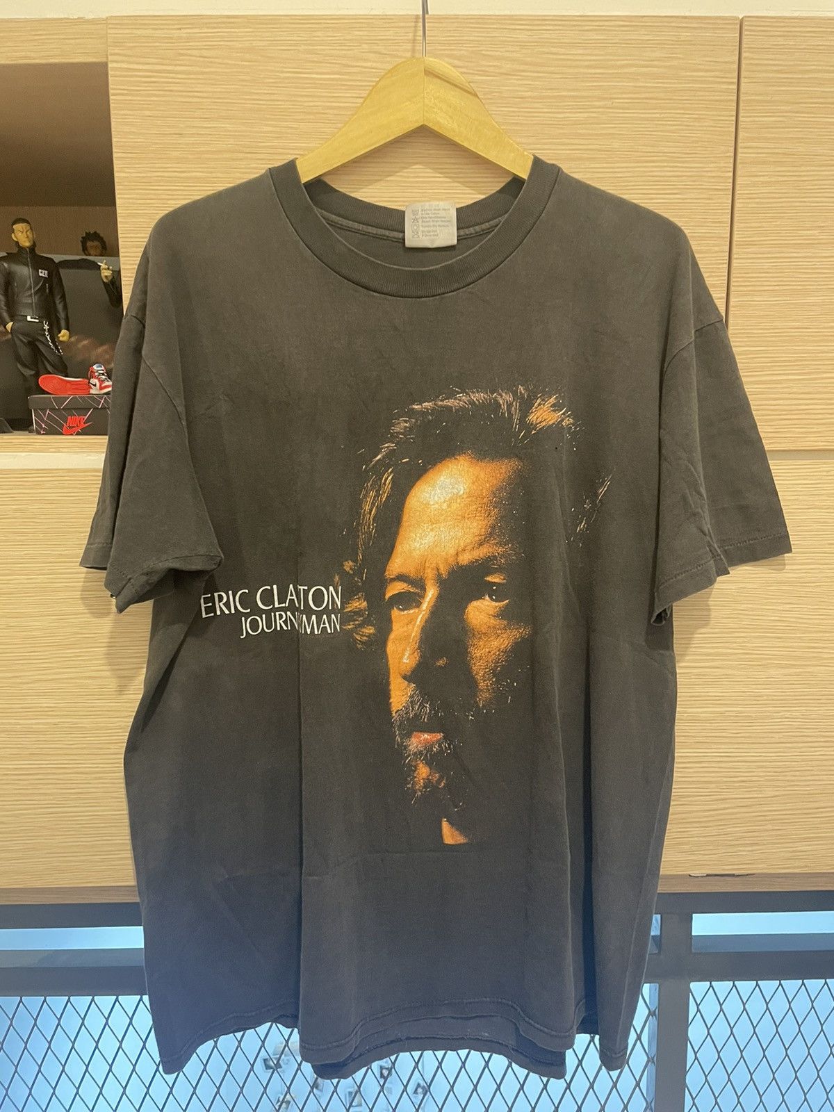 Band Tees × Vintage Eric Clapton Journey Man tour 1990 Tshirt | Grailed