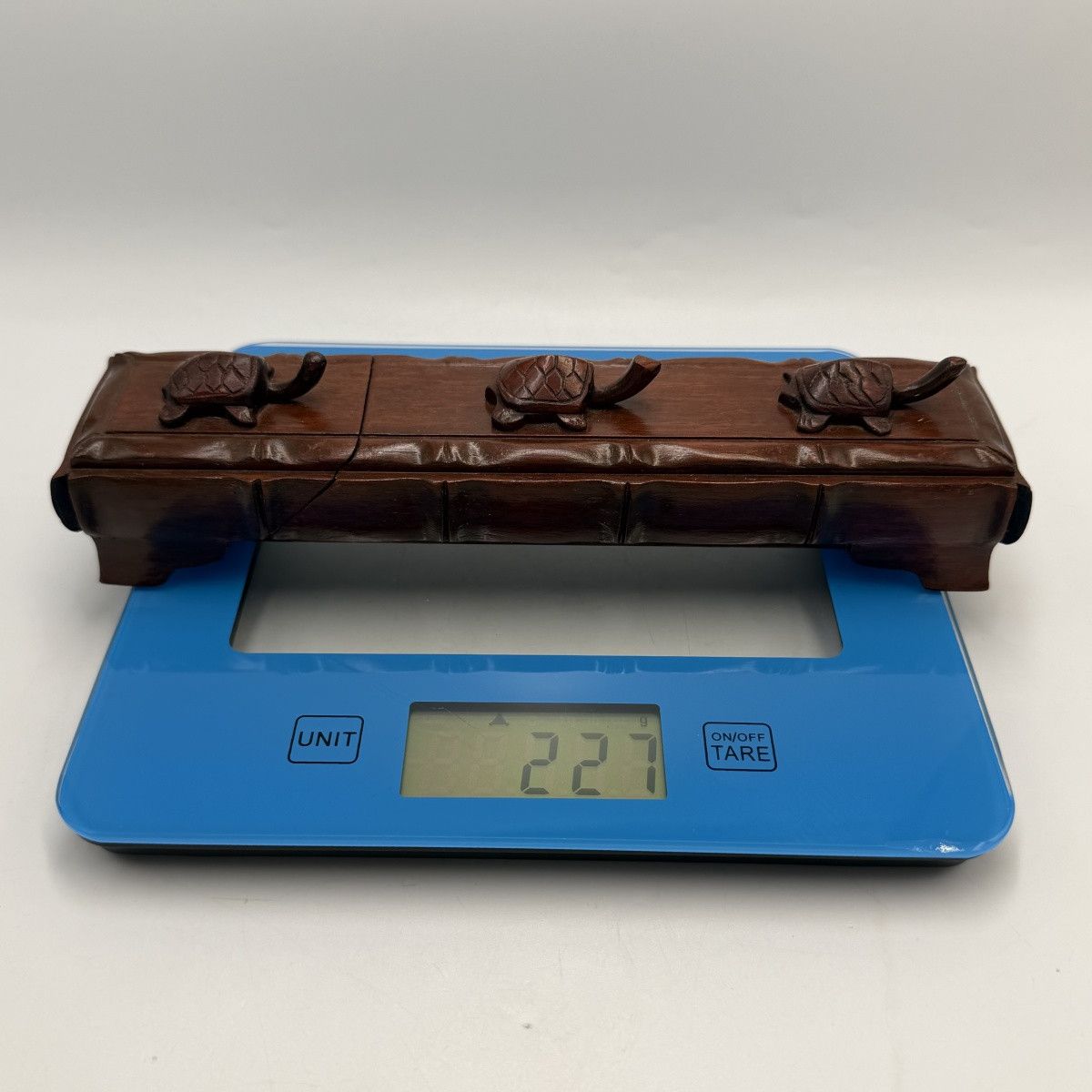 Vintage Vintage Chinese Wooden Chopsticks Set Carved Feng Shui Size ONE SIZE - 5 Thumbnail
