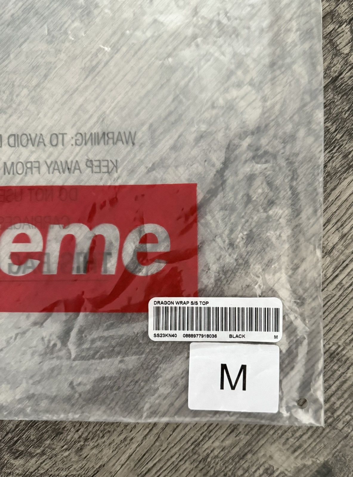 Supreme Black and Gold Embroidered Dragon TShirt New Size US M / EU 48-50 / 2 - 6 Thumbnail