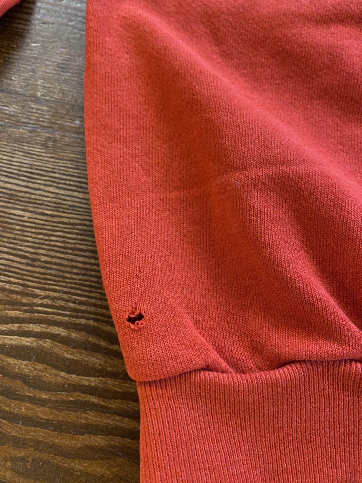 Hanes Vintage 80’s San Francisco Cali Red Raglan Hoodie Sweatshirt Size US S / EU 44-46 / 1 - 20 Thumbnail