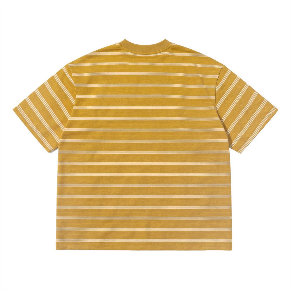 Japanese Brand Men's American-Style Loose-Fit Striped Short-Sleeve T-Shirt Size US M / EU 48-50 / 2 - 2 Thumbnail