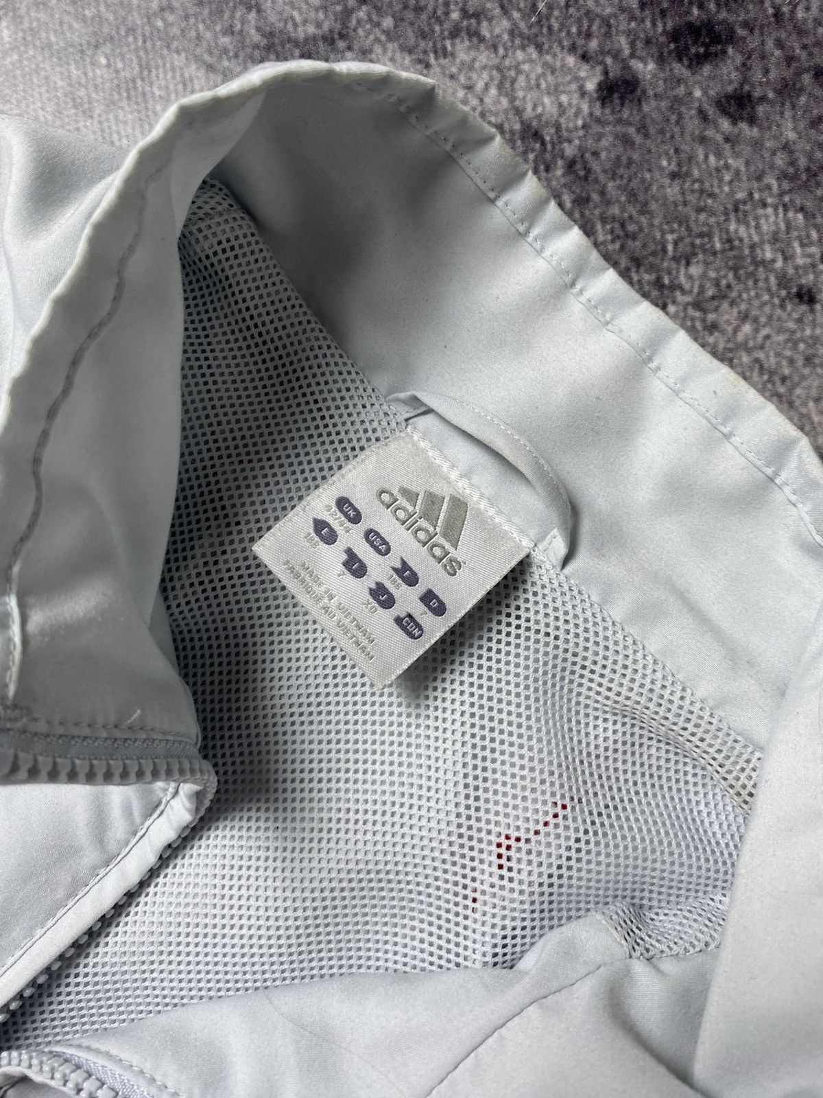 Adidas vintage adidas track suit jacket pants grey navi Size US L / EU 52-54 / 3 - 3 Thumbnail