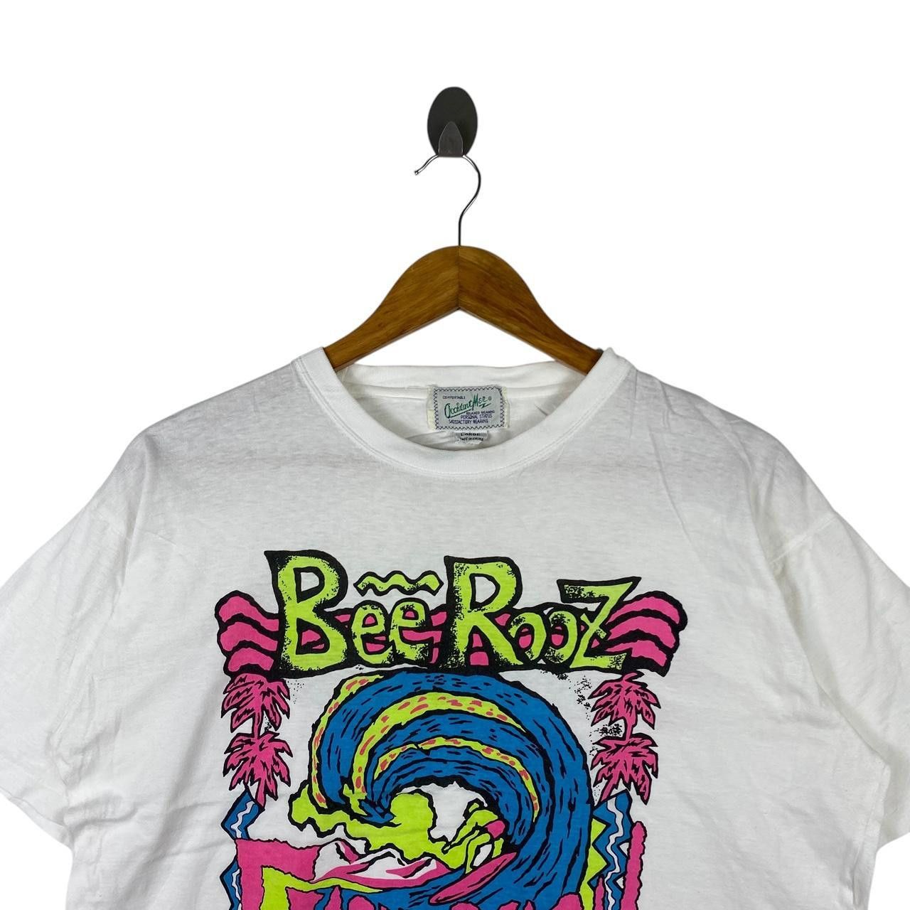 Other BEE ROOZ FLASHY BEACH Art Surf Illustration Tee Shirt Top Size L / US 10 / IT 46 - 2 Thumbnail