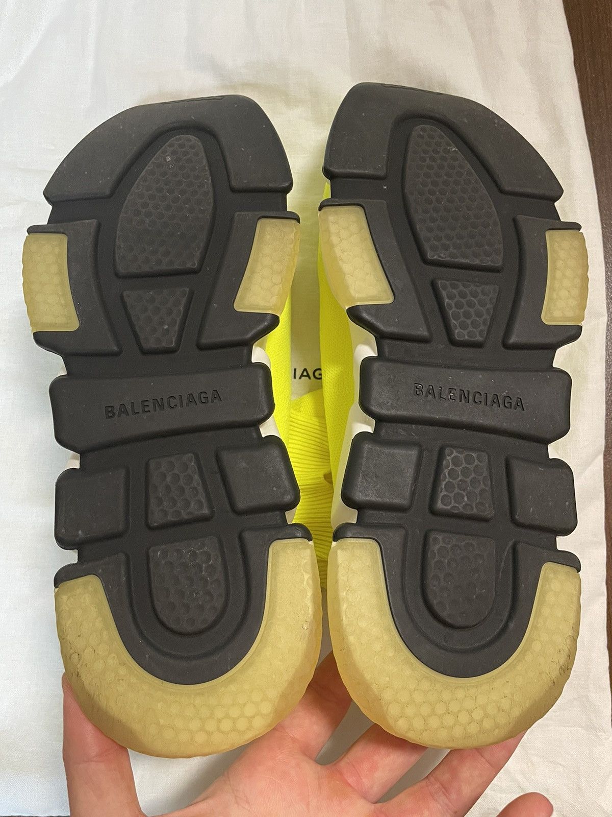 Balenciaga Balenciaga Speed Trainers Neon Green Size US 8 / EU 41 - 8 Thumbnail